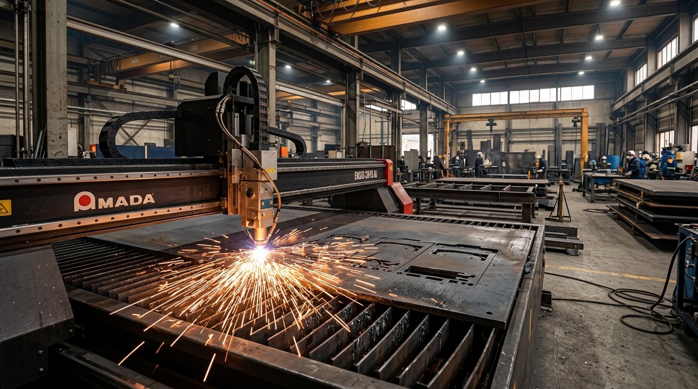 High Precision CNC Laser Cutting Machine & Sparks