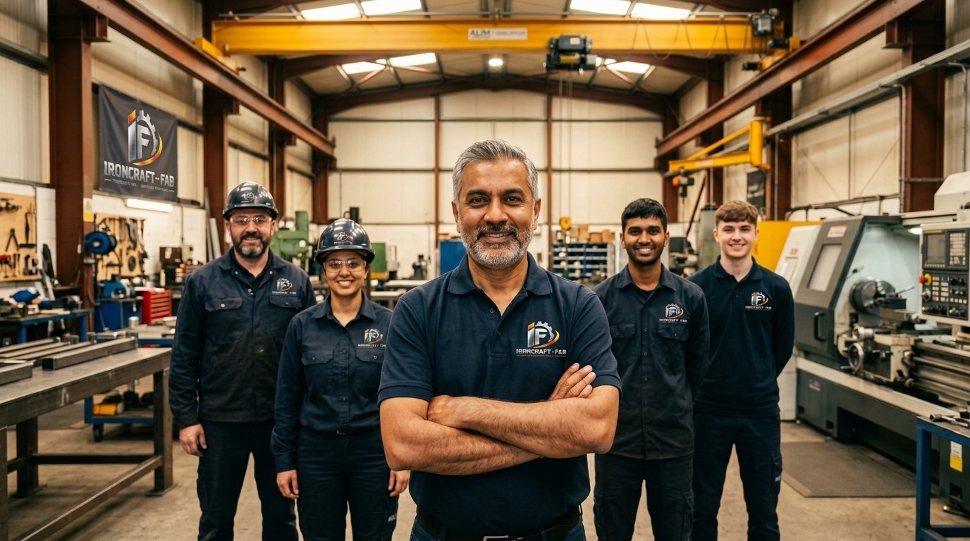 Mr. Alim and Ironcraft Fabrication Team