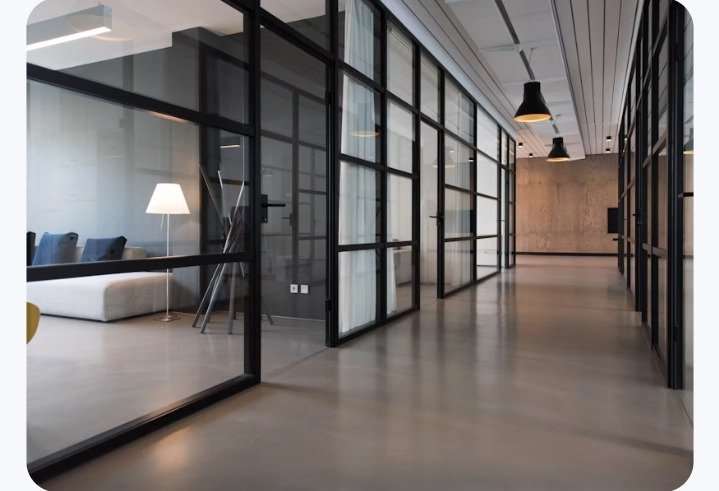 Steel Glass Partition