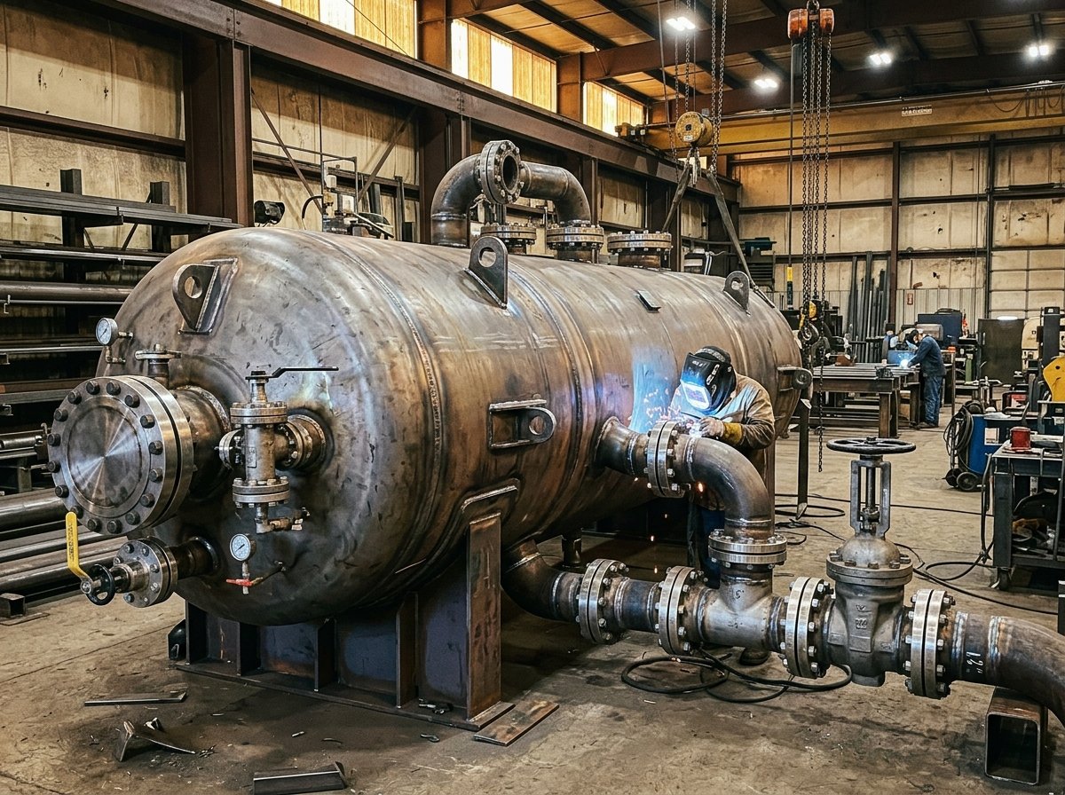 Industrial Vessel & Flange